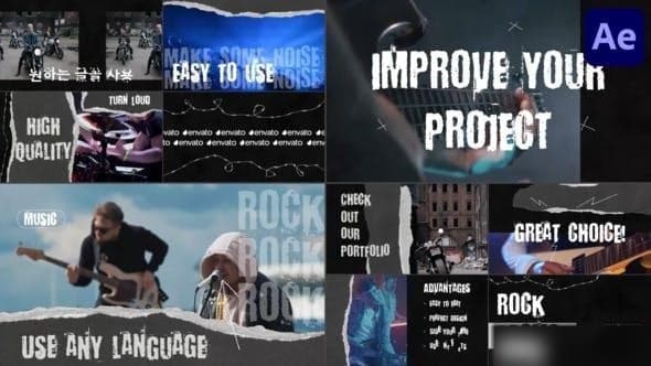 Rock Promo for After Effects – After Effects Download | Madbax