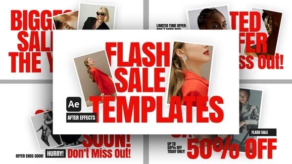 Flash Sale Animated Templates For After Effects – After Effects Download | Madbax
