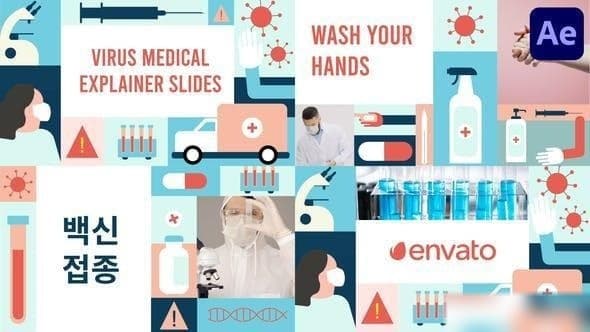 Virus Medical Explainer Scenes for After Effects – After Effects Download | Madbax