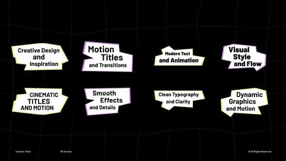 Creative Titles | After Effects – After Effects Download | Madbax