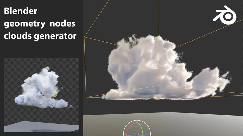 Blender Geonodes Clouds – Blender Download | Madbax