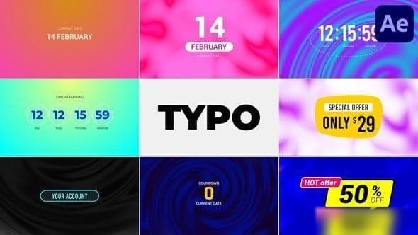 TYPO for After Effects – After Effects Download | Madbax