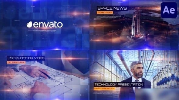 Industrial Technology Presentation for After Effects – After Effects Download | Madbax