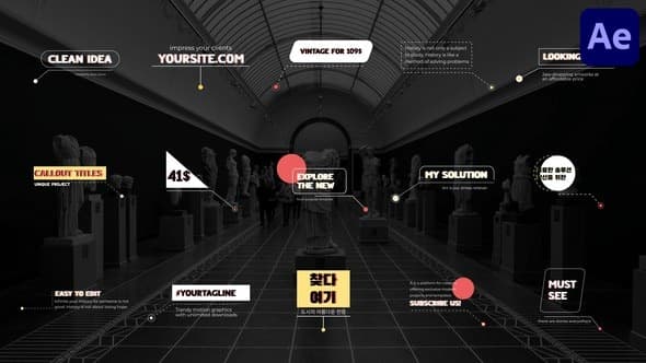 Callout Titles for After Effects – After Effects Download | Madbax