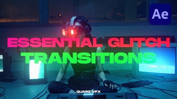 Essential Glitch Transitions for After Effects – After Effects Download | Madbax
