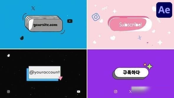Buttons for After Effects – After Effects Download | Madbax