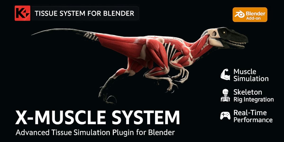 X-Muscle System v4.9.7 – Blender Download | Madbax