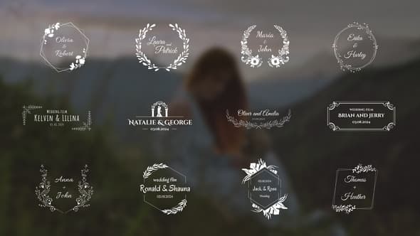 Wedding Titles Pack / AE – After Effects Download | Madbax