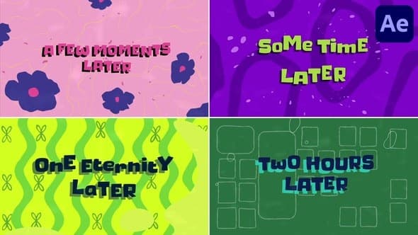 Some Time Later Slides for After Effects – After Effects Download | Madbax