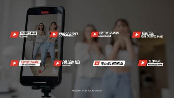 Social Titles | After Effects – After Effects Download | Madbax