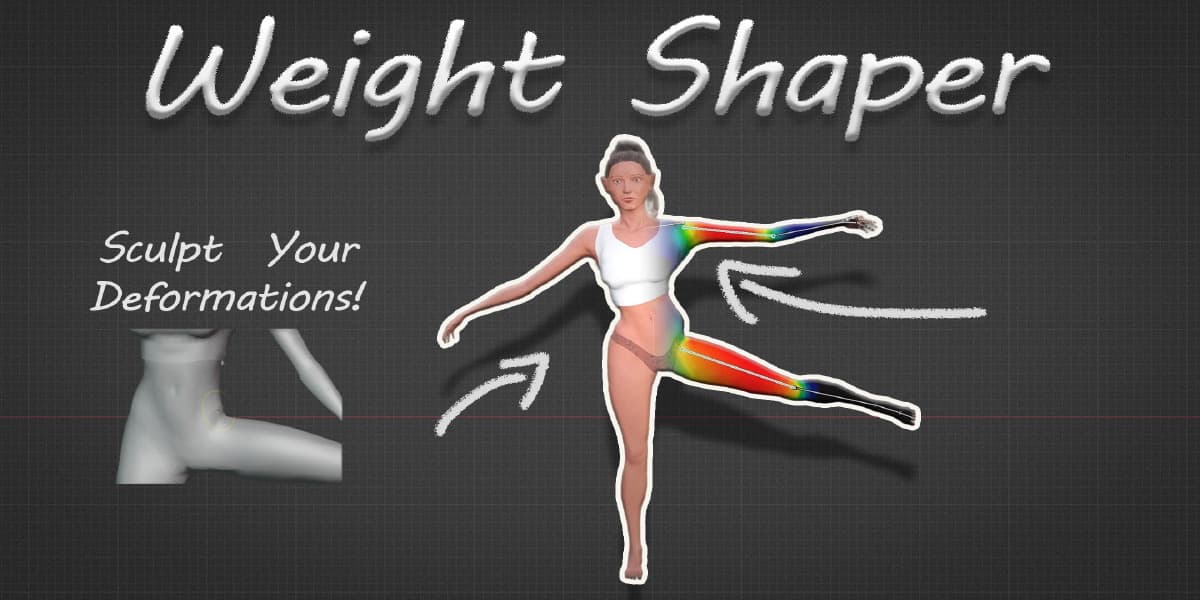 Weight Shaper v1.1.0 – Blender Download | Madbax