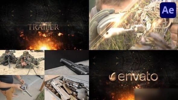The Warrior Trailer for After Effects – After Effects Download | Madbax