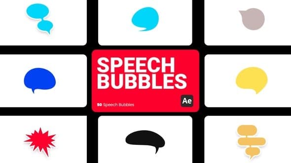 Speech Bubbles for After Effects – After Effects Download | Madbax