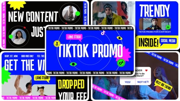TikTok Promo After Effect – After Effects Download | Madbax