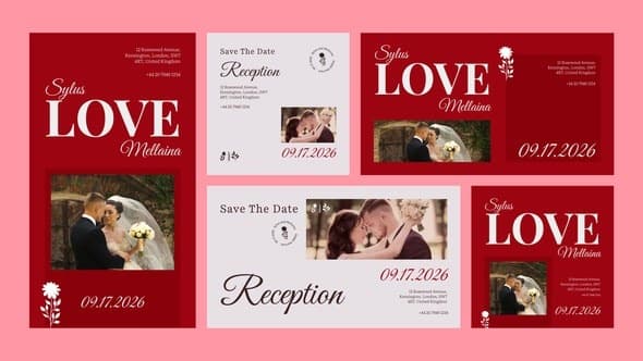 Elegant Wedding Invitation – AE / Premiere Download | Madbax