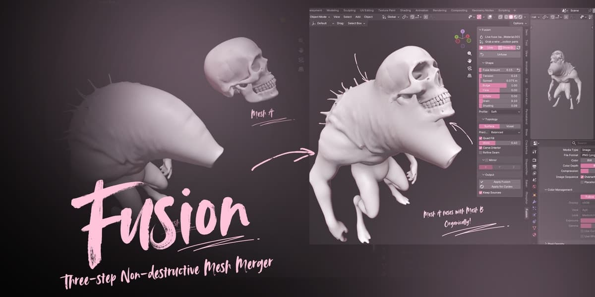 Fusion v1.0.0 – Blender Download | Madbax