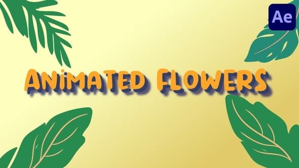 Animated Flowers for After Effects – After Effects Download | Madbax