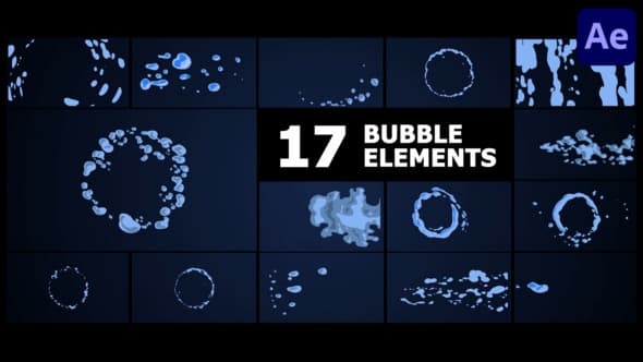 Bubble Elements for After Effects – After Effects Download | Madbax