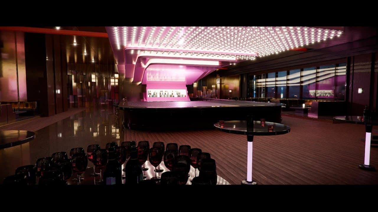 Cyberpunk 2077 – Dark Matter Night Club and Hotel Room – Blender Download | Madbax