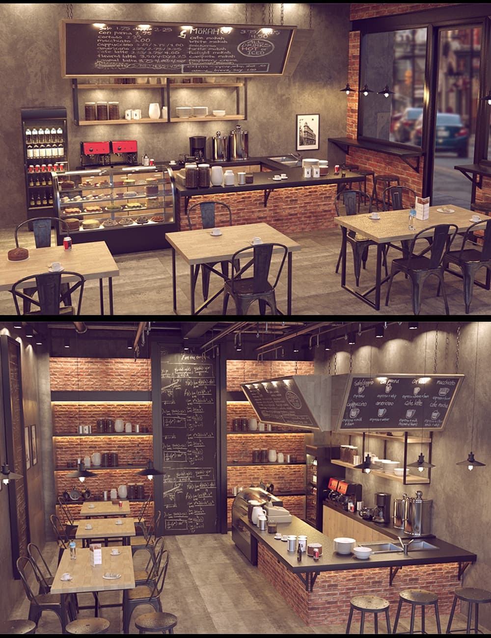 Weekend Small Cafe – Blender Download | Madbax