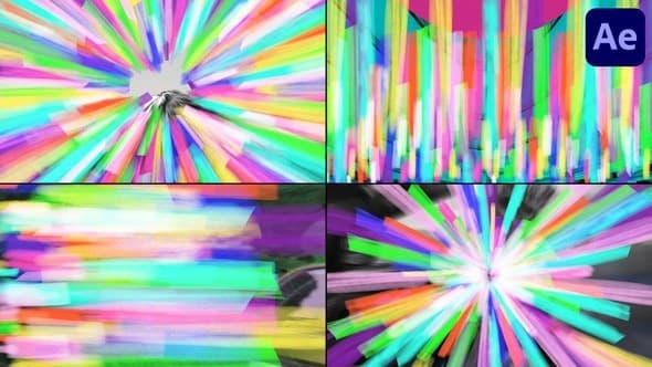Brush Rainbow Seamless Transitions | After Effects – After Effects Download | Madbax