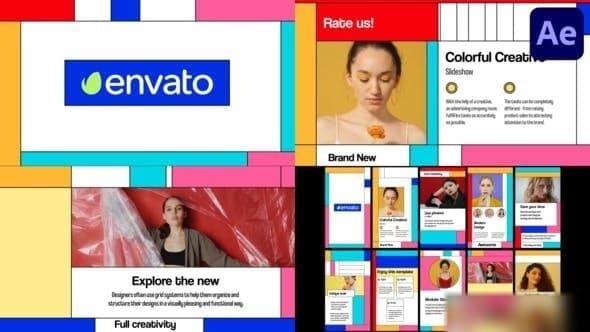 Colorful Creative Slideshow for After Effects – After Effects Download | Madbax