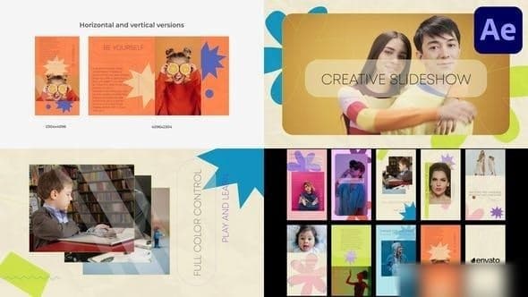 Creative Colorful Slideshow for After Effects – After Effects Download | Madbax