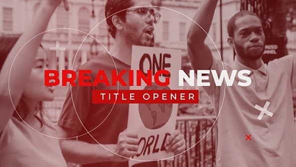 Dynamic Breaking News Title Opener – AE / Premiere Download | Madbax