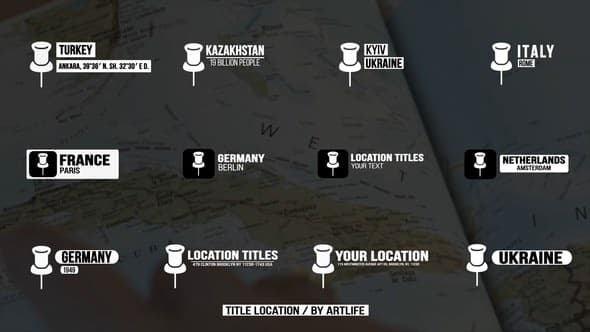 Location Titles 2.0 | After Effects – After Effects Download | Madbax