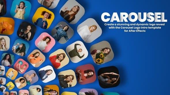 Minimal Carousel Logo Intro Elegant Opener – AE / Premiere Download | Madbax