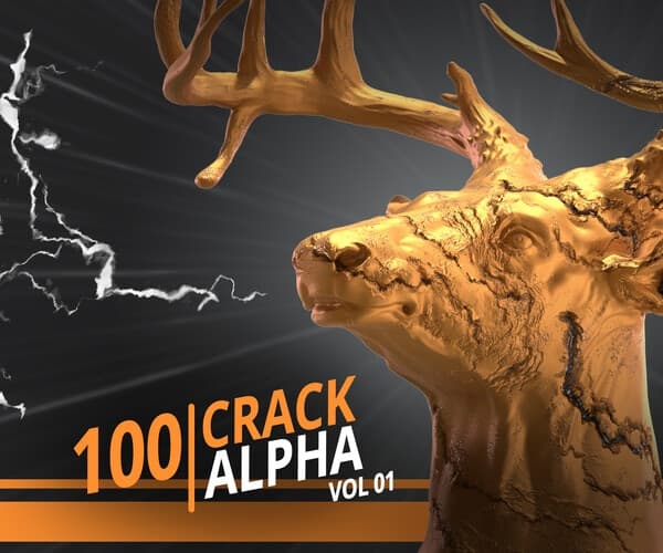 100 Crack Alpha – Vol 01 – Blender Download | Madbax