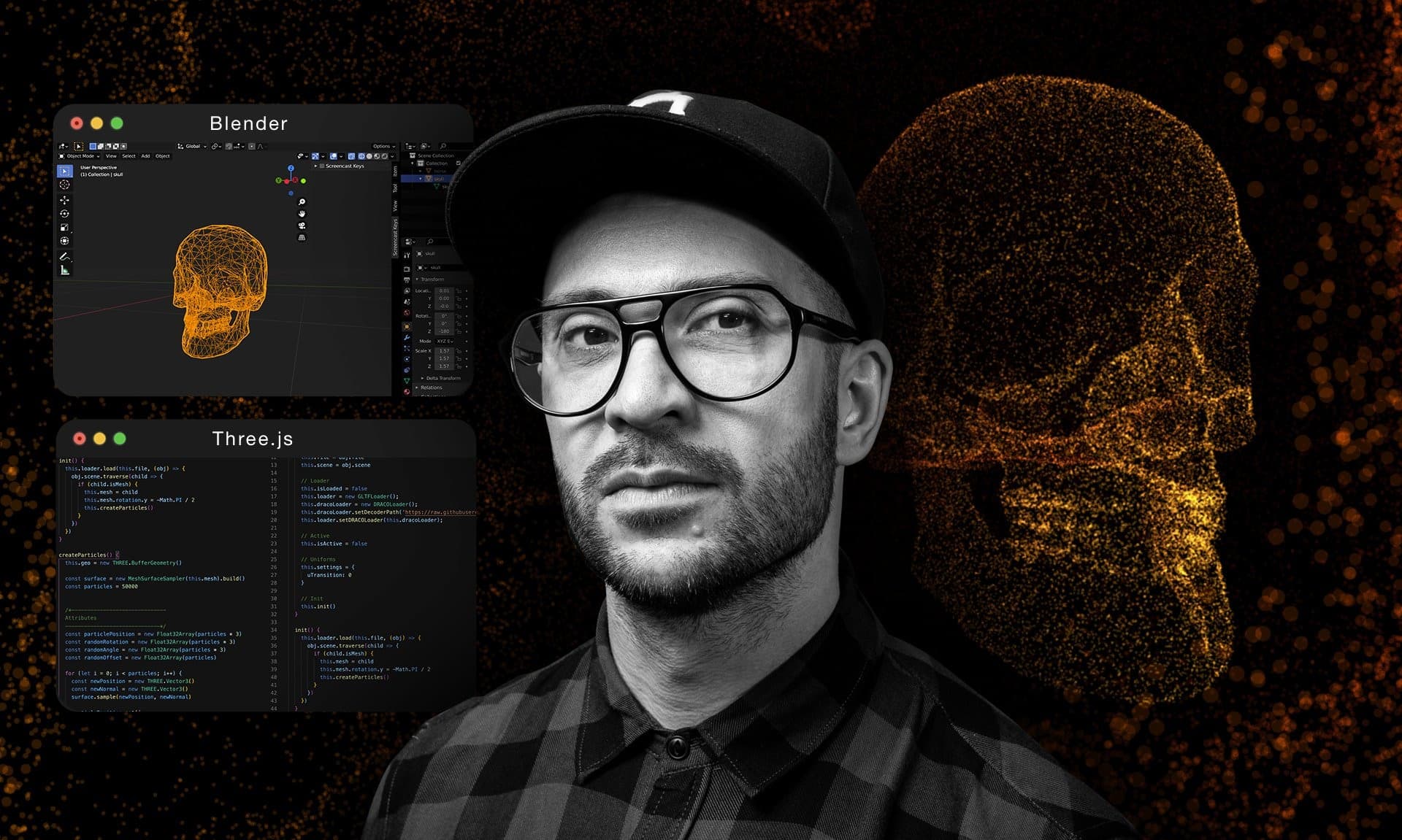 Impress Everyone with a 3D Particle Scene with Blender and Three.js – Blender Download | Madbax