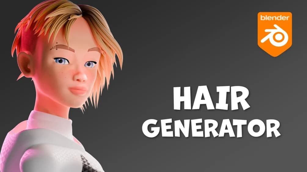 Behemox Hair Generator v2.0 – Blender Download | Madbax