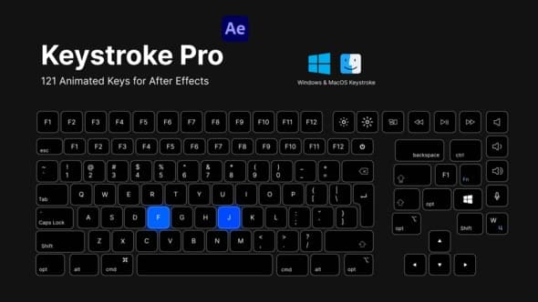 Keystroke Pro for After Effects – After Effects Download | Madbax