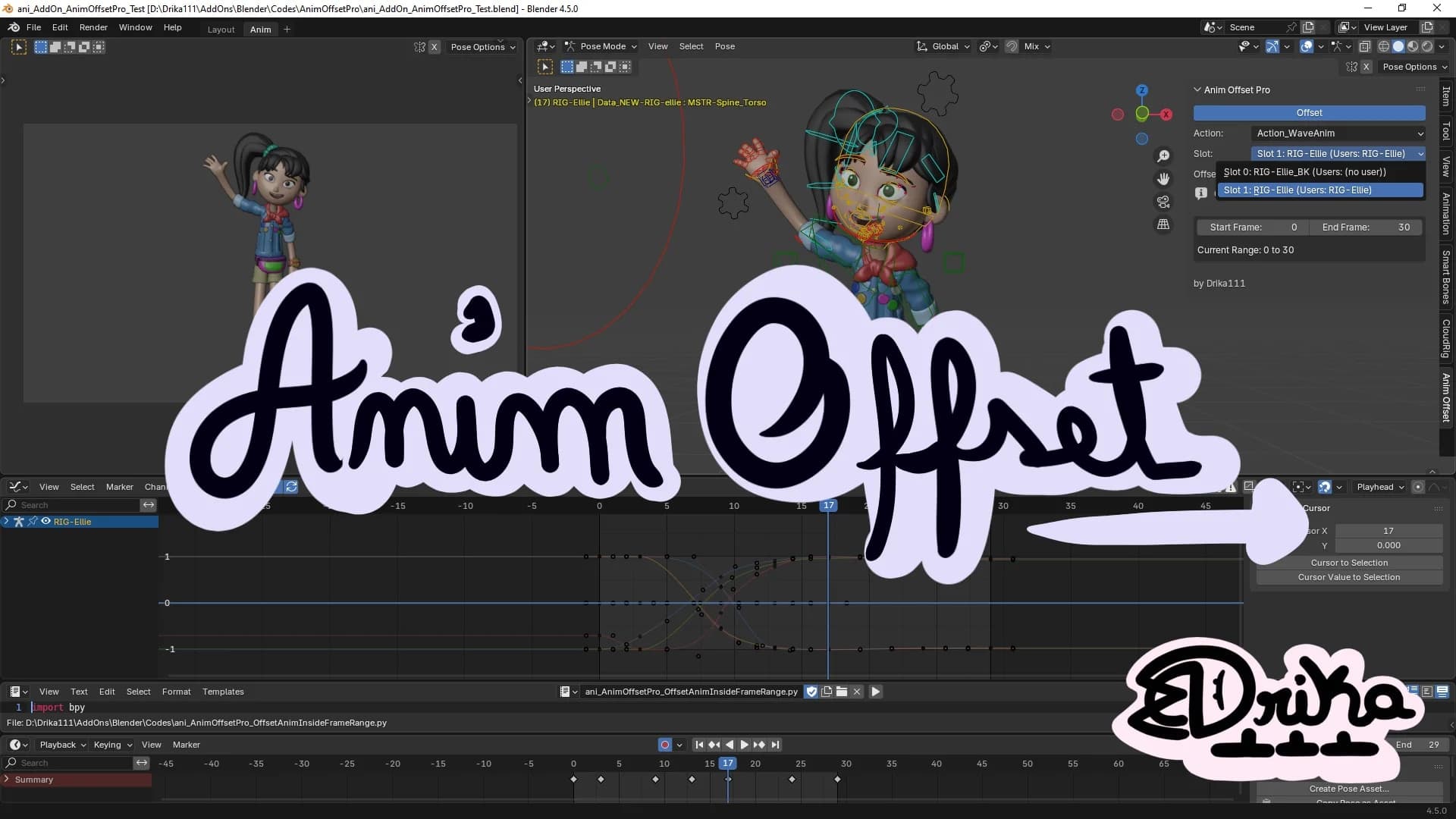 Anim Offset Pro v1.1.0 – Blender Download | Madbax