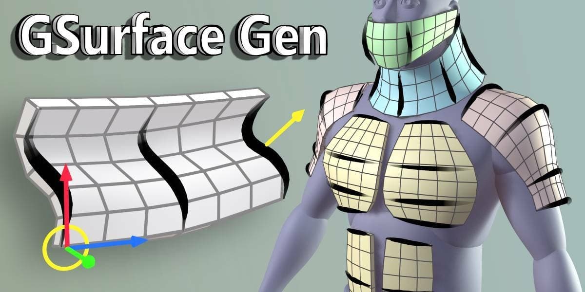 GSurface Gen v1.1 – Blender Download | Madbax