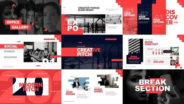Exposure Business Video Display After Effect Template – After Effects Download | Madbax