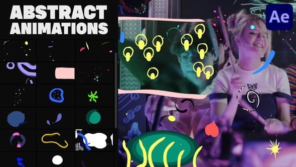 Abstract Elements for After Effects – After Effects Download | Madbax