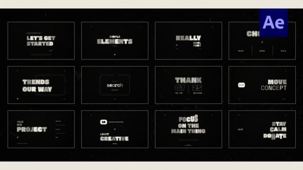 Big Rhythm Titles /Ae – After Effects Download | Madbax