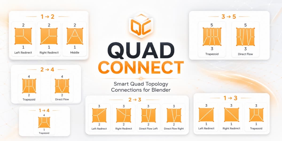 Quad Connect v1.0 – Blender Download | Madbax