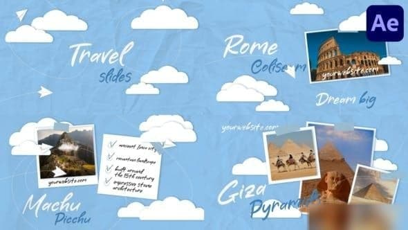 Travel Slides for After Effects – After Effects Download | Madbax