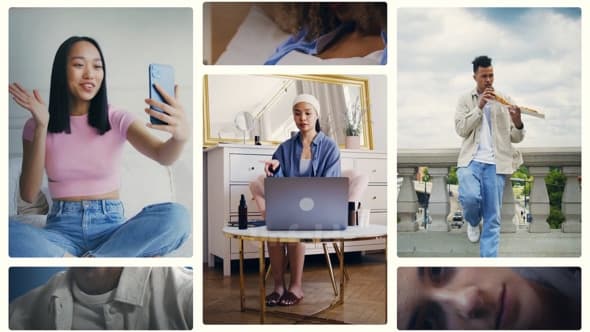 Multiscreen Slideshow – AE / Premiere Download | Madbax