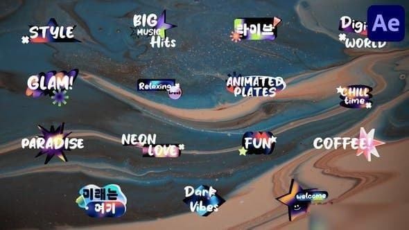 Animated Plates for After Effects – After Effects Download | Madbax