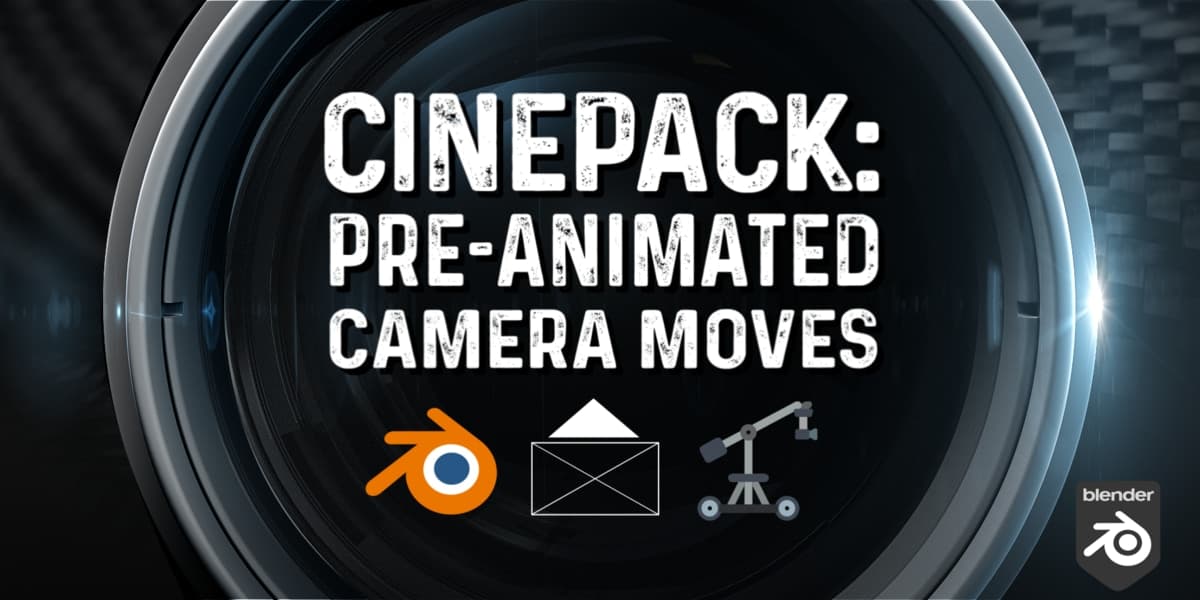CinePack V4: Pre-Animated Camera Moves – Blender Download | Madbax