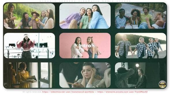 Dynamic Screens – Cinematic Media Opener – AE / Premiere Download | Madbax