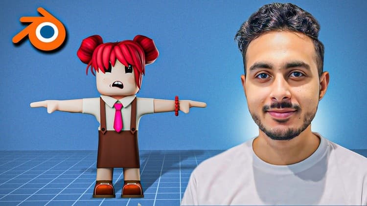 3D Character Creation : From Modeling to Rigging – Blender Download | Madbax
