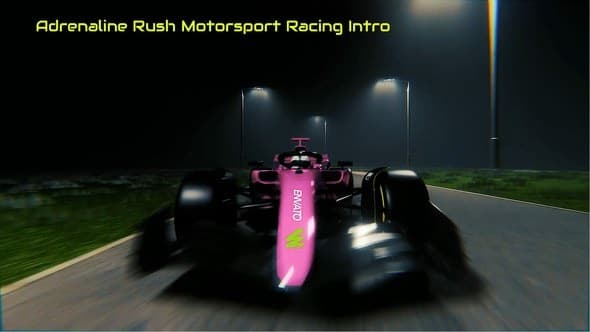 Racing Sport Car Intro – AE / Premiere Download | Madbax