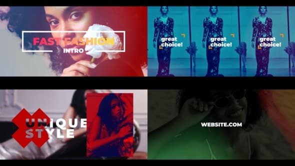 Fast Fashion Intro for After Effects – After Effects Download | Madbax