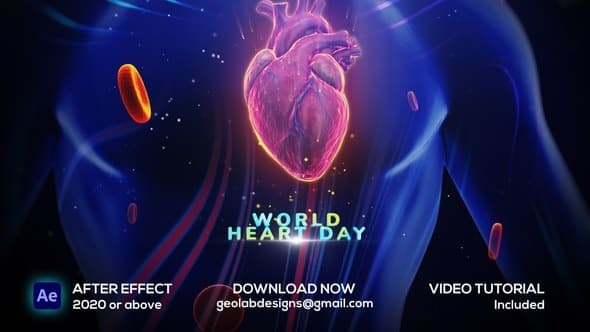 World Heart Day – AE / Premiere Download | Madbax