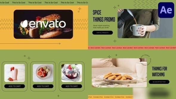 Spice Things Promo for After Effects – After Effects Download | Madbax